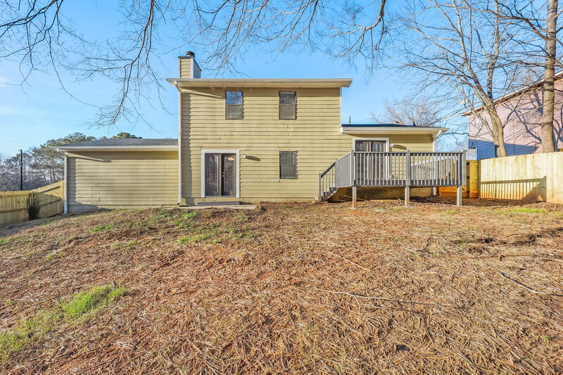 2,250/Mo, 1037 Lombardy Way Jonesboro, GA 30238 Rear View