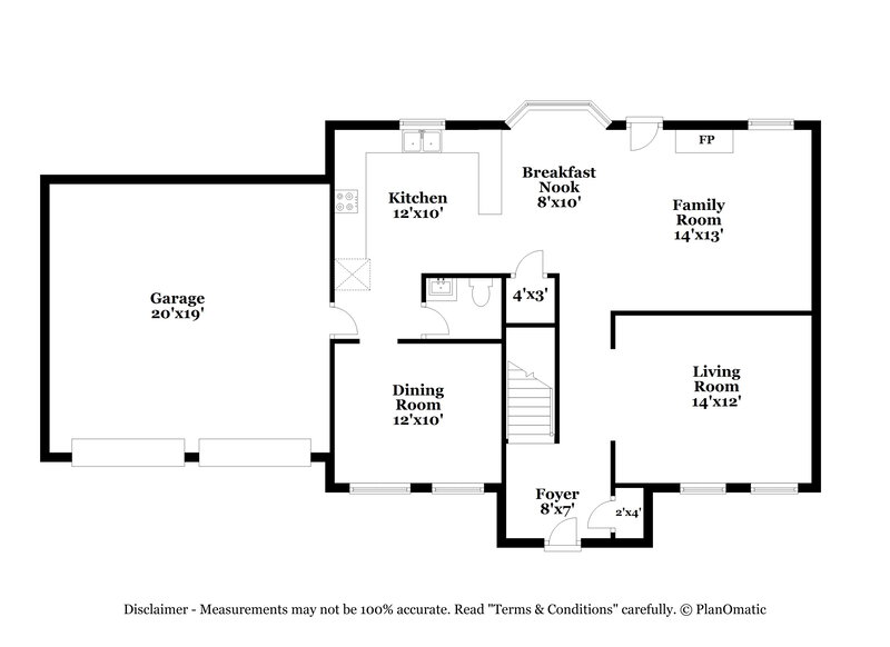 0/Mo, 4313 Ward Bluff Ct Ellenwood, GA 30294 Floor Plan View