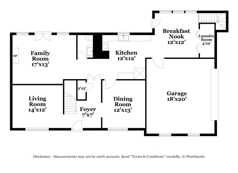 2,635/Mo, 2306 Brafton Ct NW Acworth, GA 30101 Floor Plan View