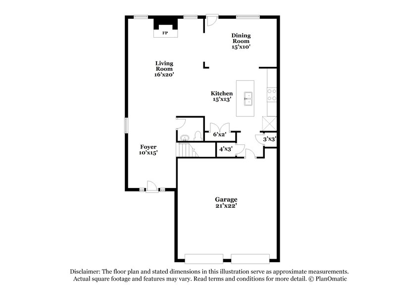 2,735/Mo, 117 Worthing Ln Fairburn, GA 30213 Floor Plan View 2