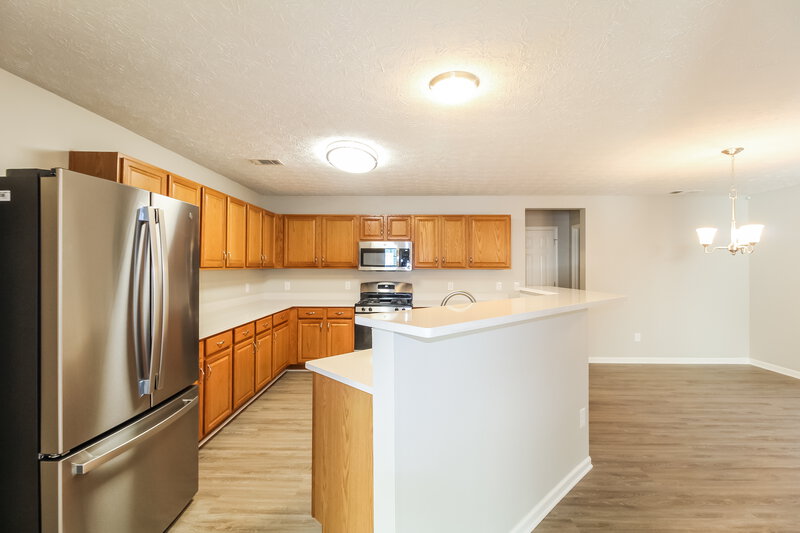 3,940/Mo, 607 Leaflet Ives Trl Lawrenceville, GA 30045 Kitchen View 2