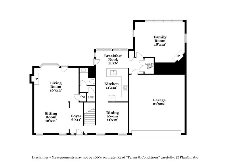 2,705/Mo, 2570 Broadmoor Ct Snellville, GA 30039 Floor Plan View