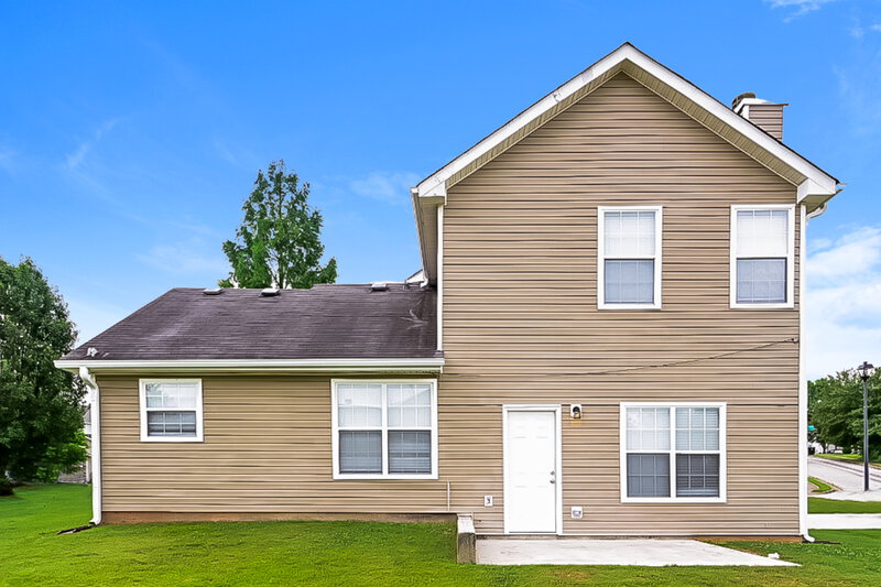 1,895/Mo, 208 Ernestine Way Stockbridge, GA 30281 Rear View