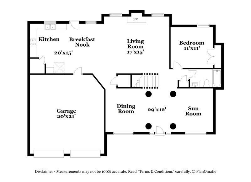 2,185/Mo, 255 Millstone Drive Hampton, GA 30228 Floor Plan View
