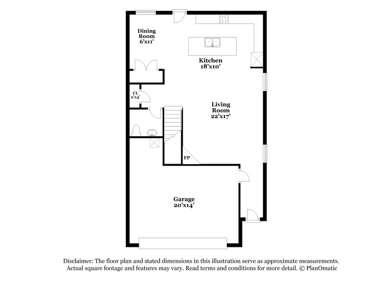 2,075/Mo, 2913 Warwick Ct McDonough, GA 30253 Floor Plan View