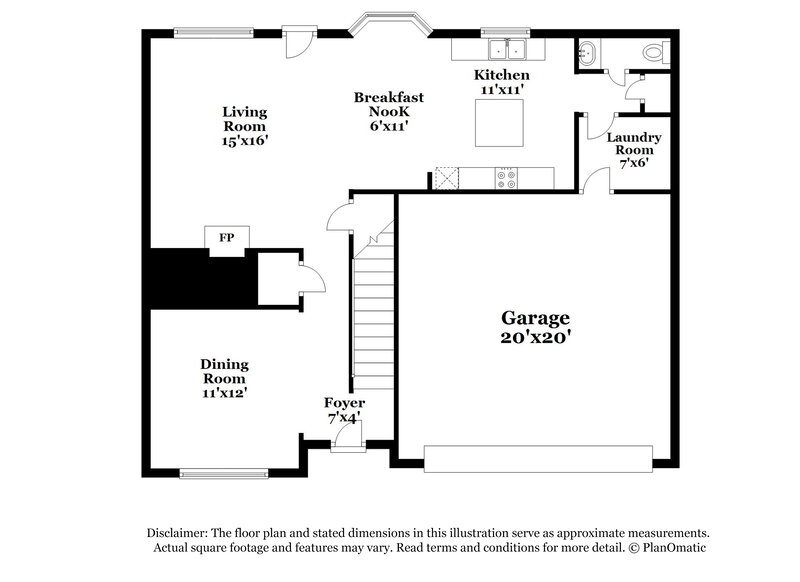2,360/Mo, 2380 Braelin Loop McDonough, GA 30253 Floor Plan View