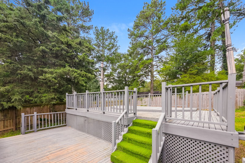 2,650/Mo, 2981 Landmark Dr SE Conyers, GA 30094 Deck View