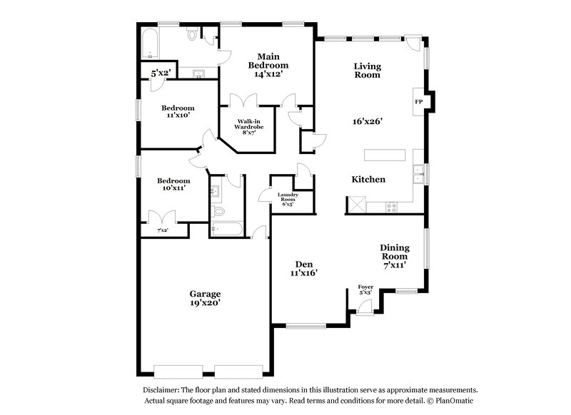 3,210/Mo, 51 Camden Way Fairburn, GA 30213 Floor Plan View
