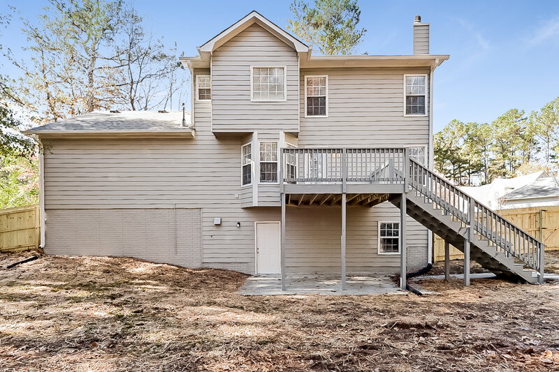 2,525/Mo, 436 Cannonball Court Stockbridge, GA 30281 Rear View
