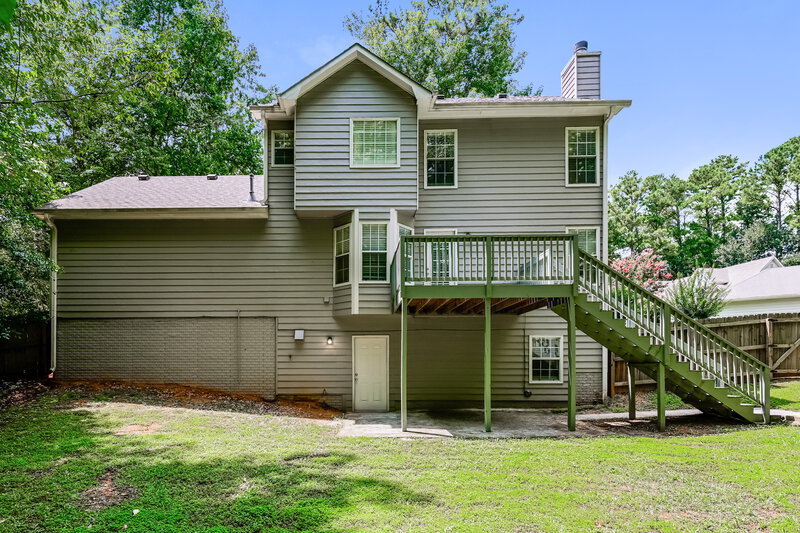 2,525/Mo, 436 Cannonball Court Stockbridge, GA 30281 Rear View
