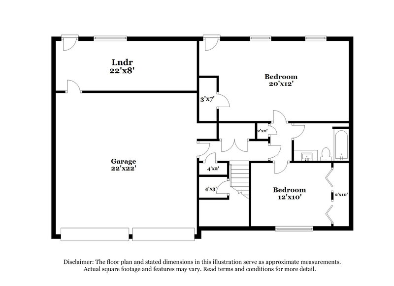 2,535/Mo, 11712 Spring Lake Way Fayetteville, GA 30215 Floor Plan View