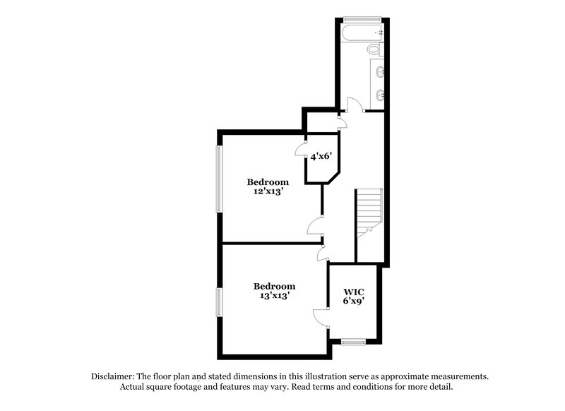 2,180/Mo, 210 Fitzgerald Pl Atlanta, GA 30349 Floor Plan View 2