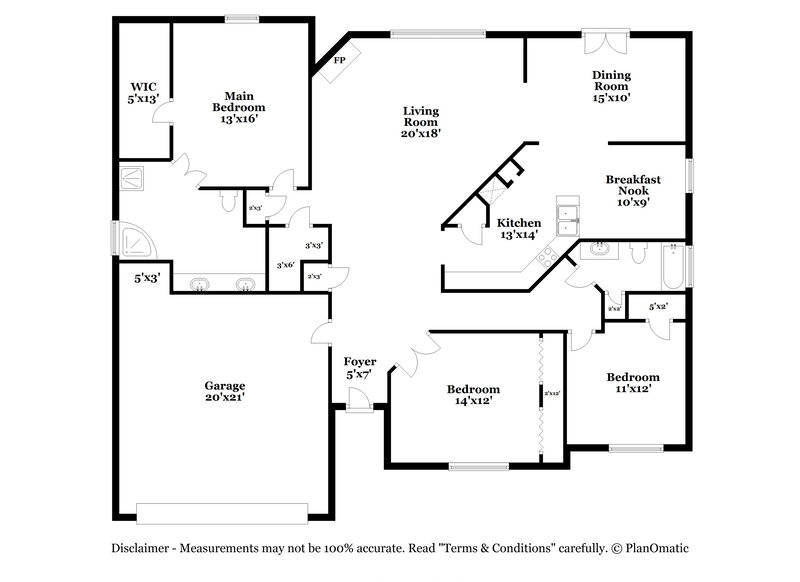 2,670/Mo, 189 Eagle Way Stockbridge, GA 30281 Floor Plan View