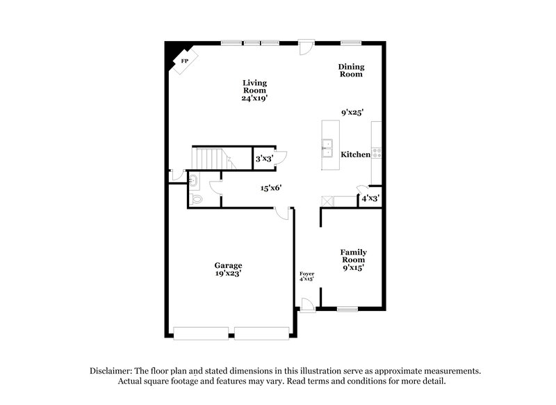 2,295/Mo, 4322 Mill Farm Ln Buford, GA 30519 Floorplan View