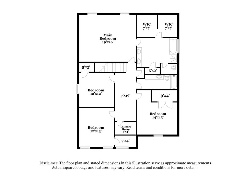 2,295/Mo, 4322 Mill Farm Ln Buford, GA 30519 Floorplan View 2
