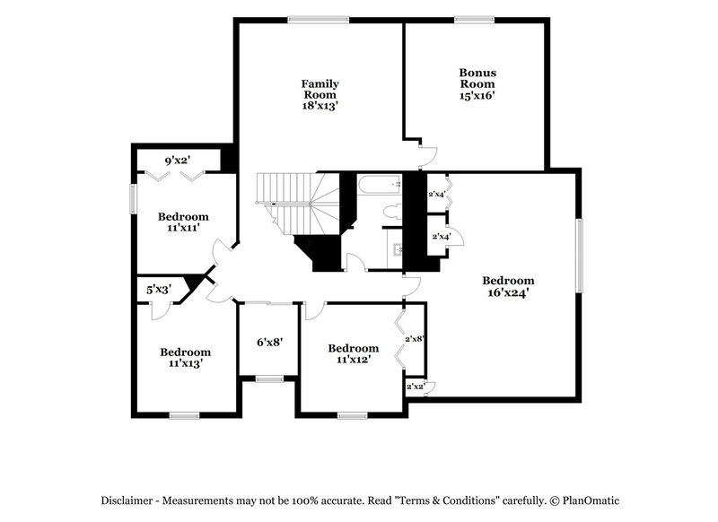 2,395/Mo, 7036 Crestwood Pl Lithonia, GA 30058 Floorplan View 2