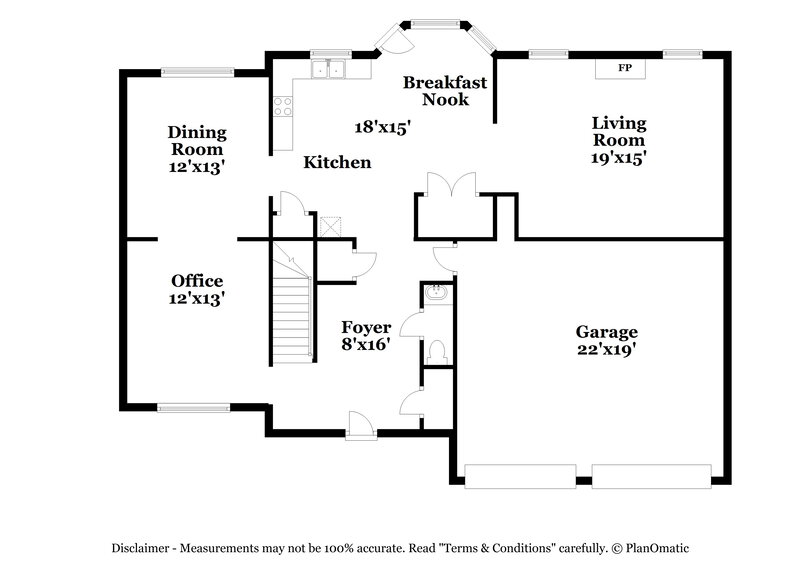 2,395/Mo, 5621 Winchester Pl Lithonia, GA 30038 Floor Plan View
