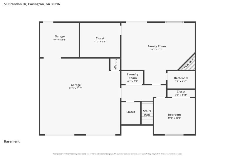2,045/Mo, 50 Brandon Dr Covington, GA 30016 Floorplan View 2