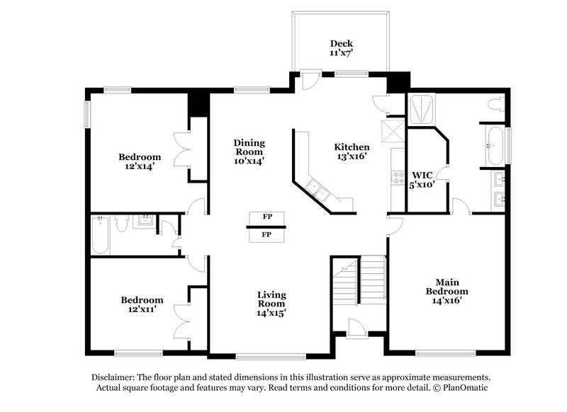 2,360/Mo, 342 Summit View Dr McDonough, GA 30253 Floor Plan View 2