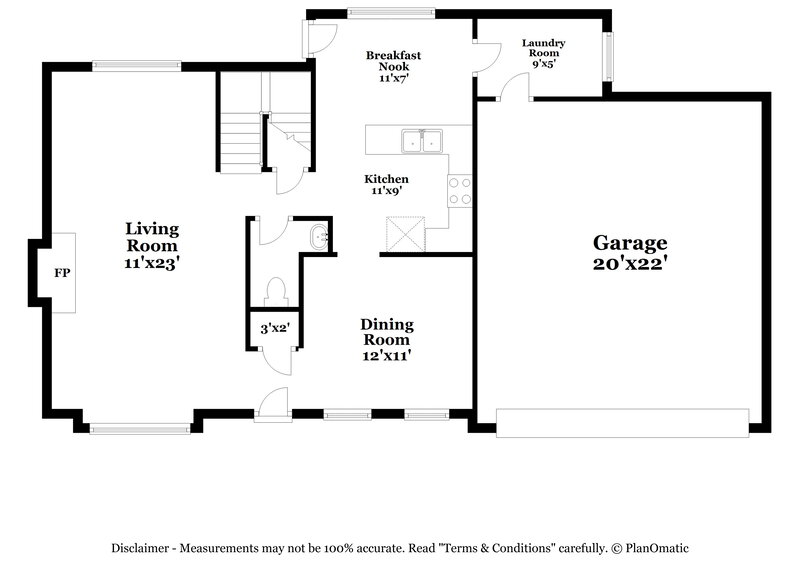 2,175/Mo, 621 Waterford Ln McDonough, GA 30253 Floor Plan View