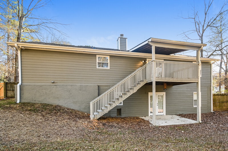 1,750/Mo, 106 Cross Creek Ct Villa Rica, GA 30180 Rear View