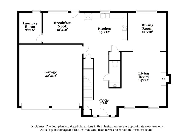 1,865/Mo, 1405 Saint Teresa Ct Locust Grove, GA 30248 Floorplan View
