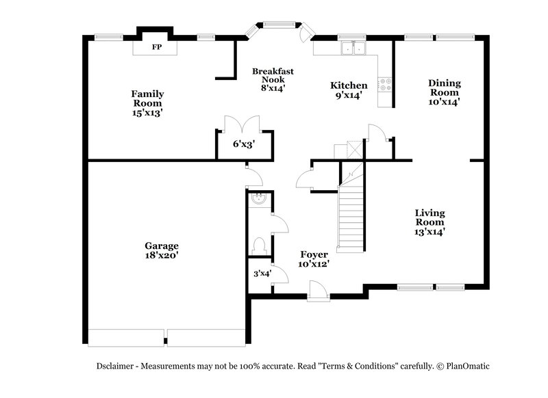 2,485/Mo, 3300 Rockmill Dr Ellenwood, GA 30294 Floor Plan View