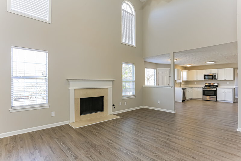 2,485/Mo, 3300 Rockmill Dr Ellenwood, GA 30294 Living Room View