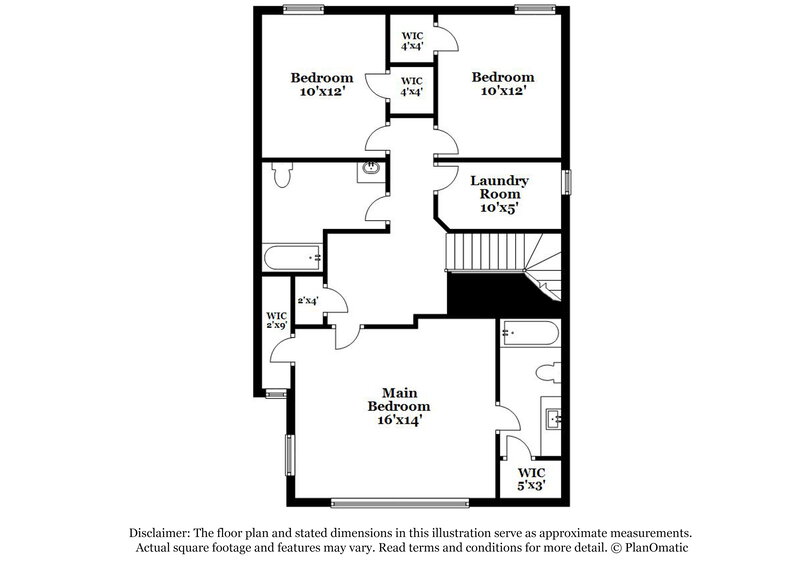 3,340/Mo, 203 Silver Spring St Dallas, GA 30157 Floor Plan View