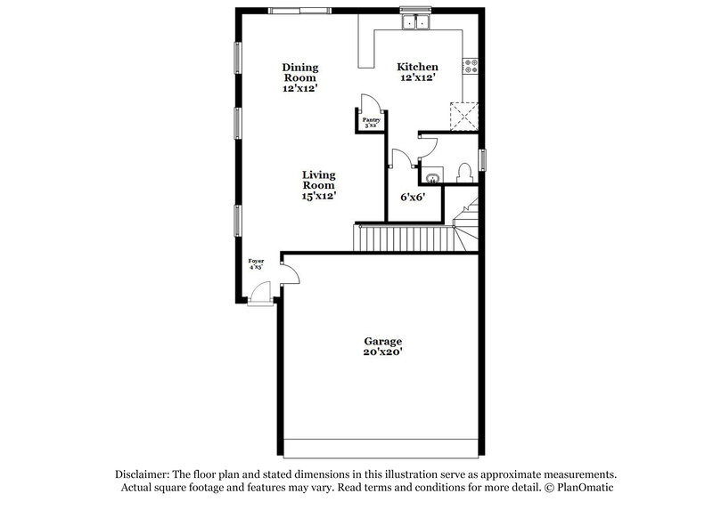 3,340/Mo, 203 Silver Spring St Dallas, GA 30157 Floor Plan View 2