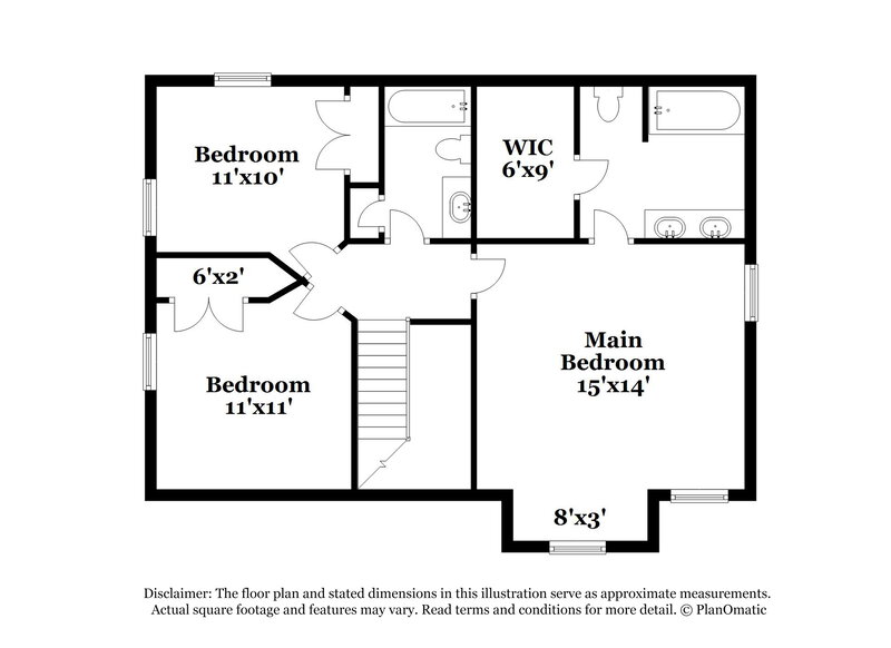 2,210/Mo, 10 Magan Ct Porterdale, GA 30014 Floorplan View 2