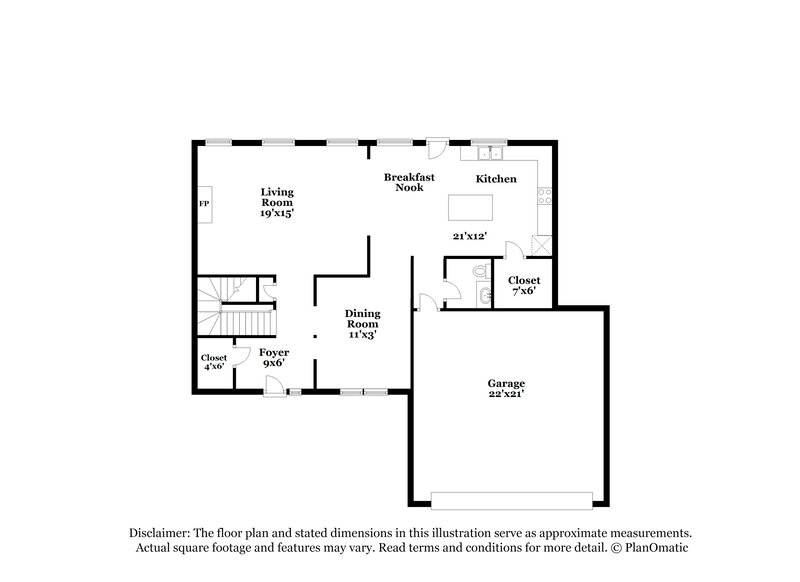 2,060/Mo, 1757 Maxey Ln Winder, GA 30680 Floor Plan View