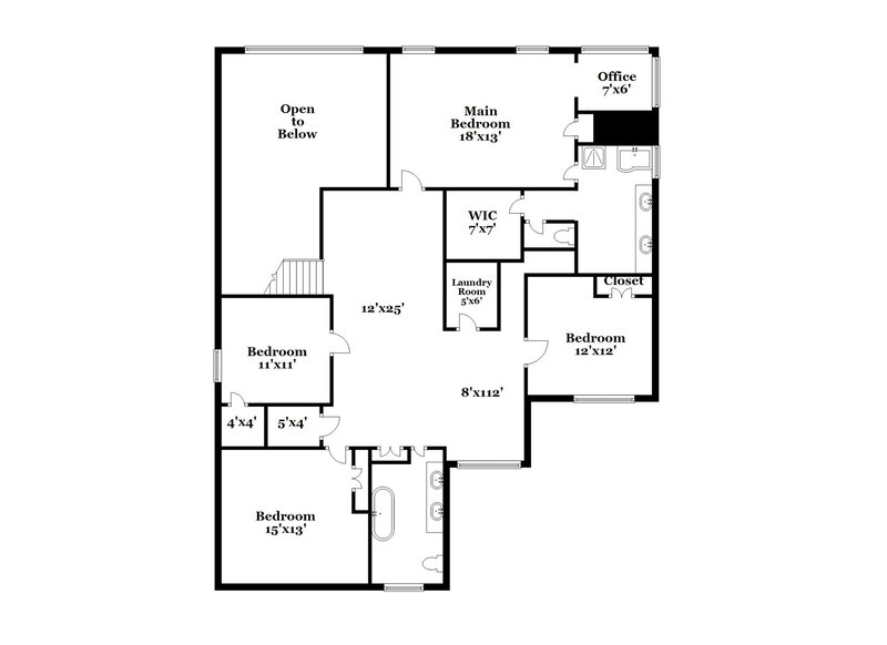 3,110/Mo, 1061 Southwood Dr Villa Rica, GA 30180 Floor Plan View 2