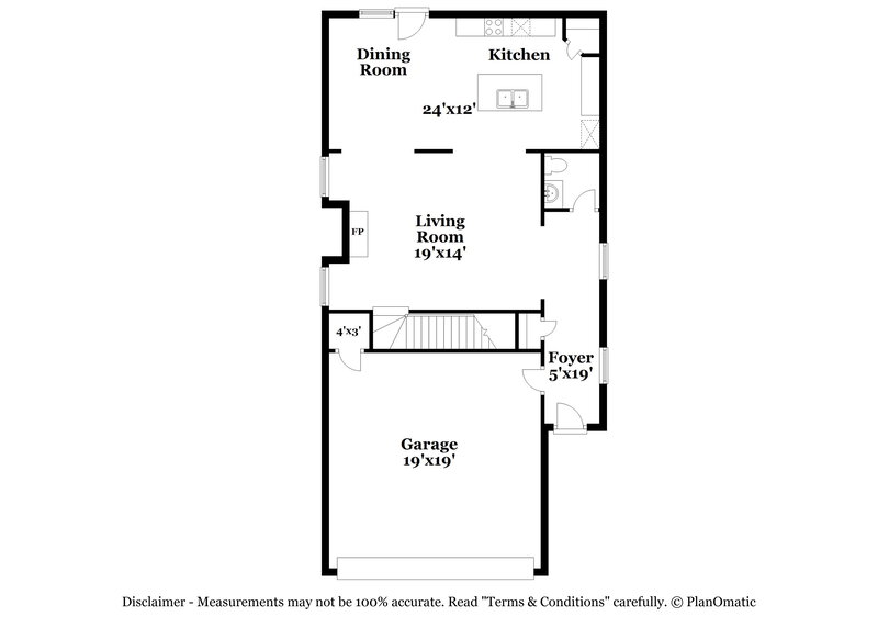 3,770/Mo, 5671 Rhine River Rd College Park, GA 30349 Floor Plan View