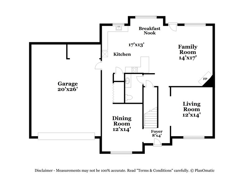 2,265/Mo, 205 Fieldstone Ln Covington, GA 30016 Floor Plan View