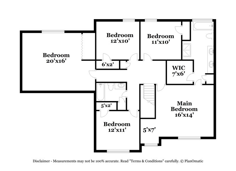 2,265/Mo, 205 Fieldstone Ln Covington, GA 30016 Floor Plan View 2