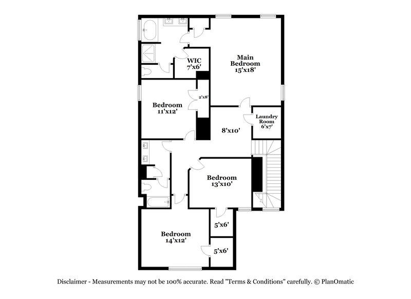 2,015/Mo, 1079 Lear Dr Locust Grove, GA 30248 Floor Plan View 2