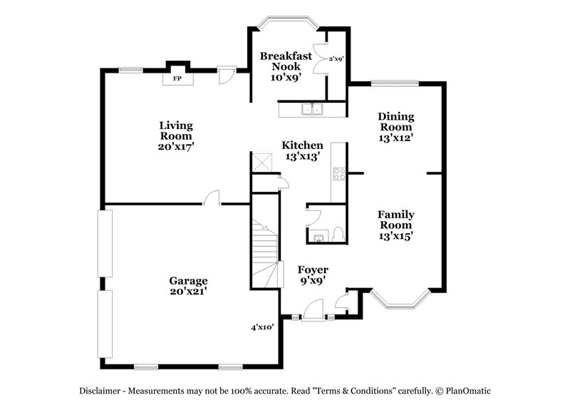 2,435/Mo, 898 Tara Bnd Hampton, GA 30228 Floor Plan View