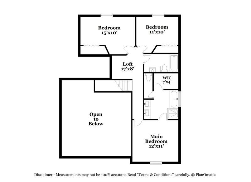 2,850/Mo, 2285 Wingfoot Pl Decatur, GA 30035 Floor Plan View 2