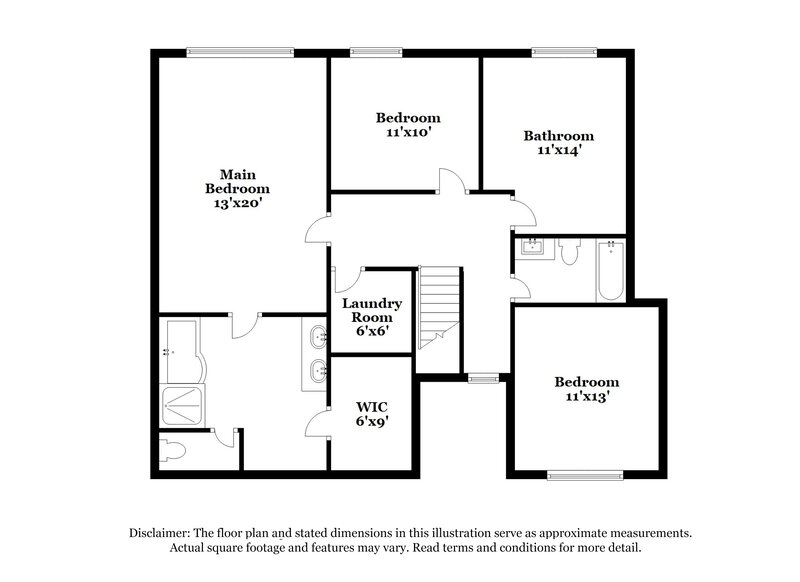 1,960/Mo, 286 Waters Edge Pkwy Temple, GA 30179 Floor Plan View 2