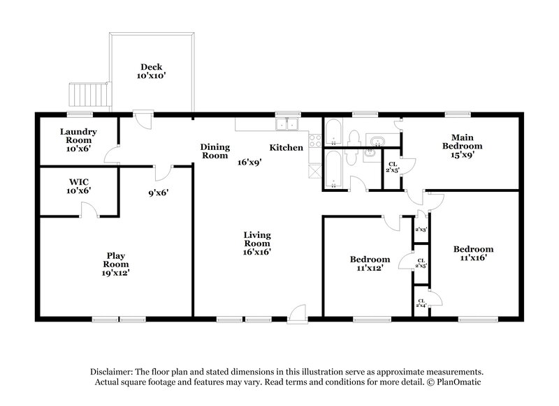 1,980/Mo, 1425 Dillon Rd Austell, GA 30168 Floor Plan View
