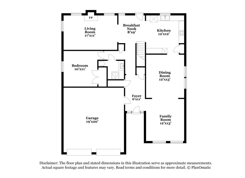 2,805/Mo, 4213 Kenwood Trl Atlanta, GA 30349 Floor Plan View