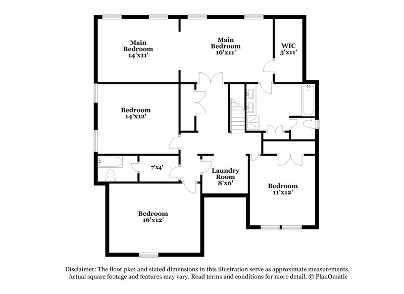 2,805/Mo, 4213 Kenwood Trl Atlanta, GA 30349 Floor Plan View 2