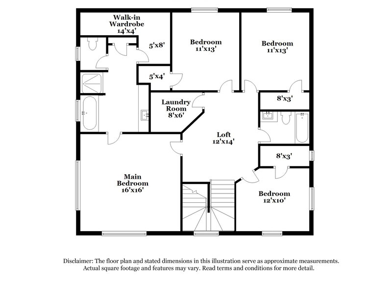 2,465/Mo, 3174 Harlstone Dr Duluth, GA 30096 Floor Plan View 2