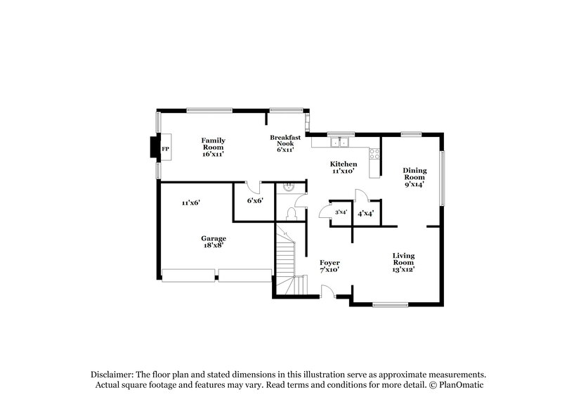 3,500/Mo, 625 Ruxbury Ct Suwanee, GA 30024 Floor Plan View