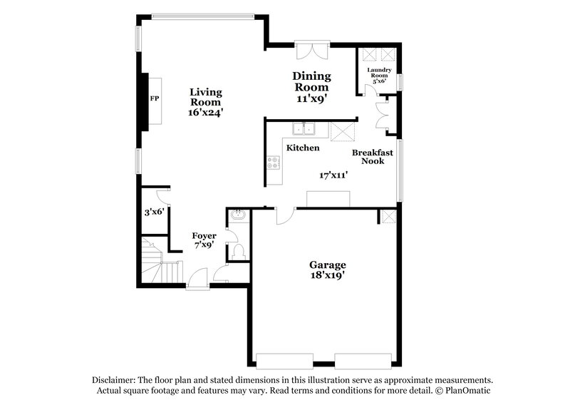 2,520/Mo, 2668 Davenham Ln Duluth, GA 30096 Floor Plan View