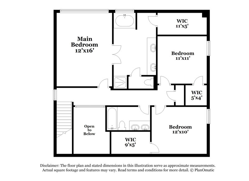 2,520/Mo, 2668 Davenham Ln Duluth, GA 30096 Floor Plan View 2