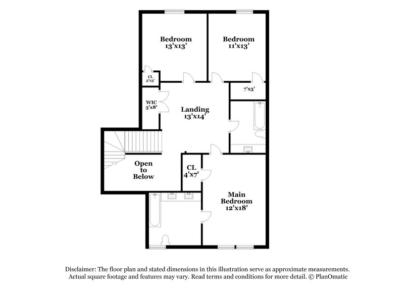 2,315/Mo, 242 Derby Ct Acworth, GA 30102 Floor Plan View 2
