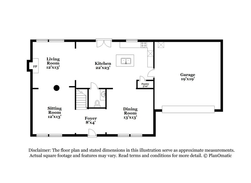2,435/Mo, 2282 Martingale Ln Lawrenceville, GA 30044 Floor Plan View 2