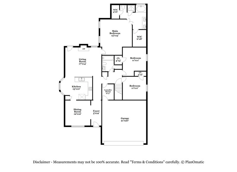 2,010/Mo, 358 Shadowbrooke Cir Loganville, GA 30052 Floor Plan View